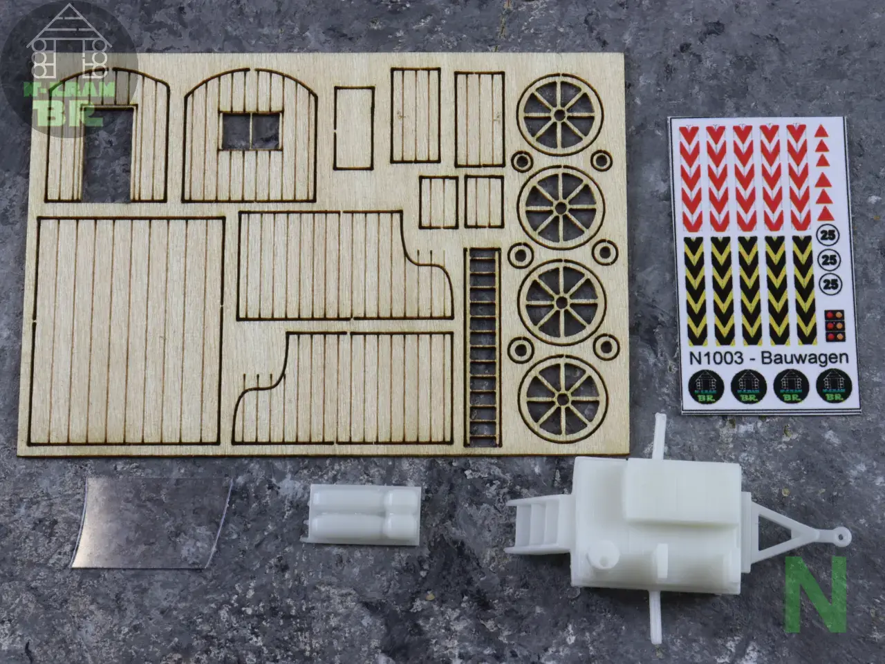 N7005 Schäferwagen Holzräder – Bild 2