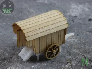 Schäferwagen Holzräder