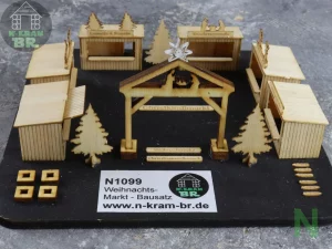 Weihnachtsmarkt Christkindlmarkt Modellbahn