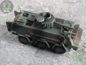 Radpanzer mit Kanone