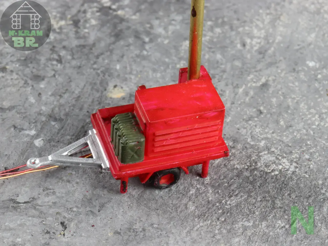 Anhänger mit Stromerzeuger