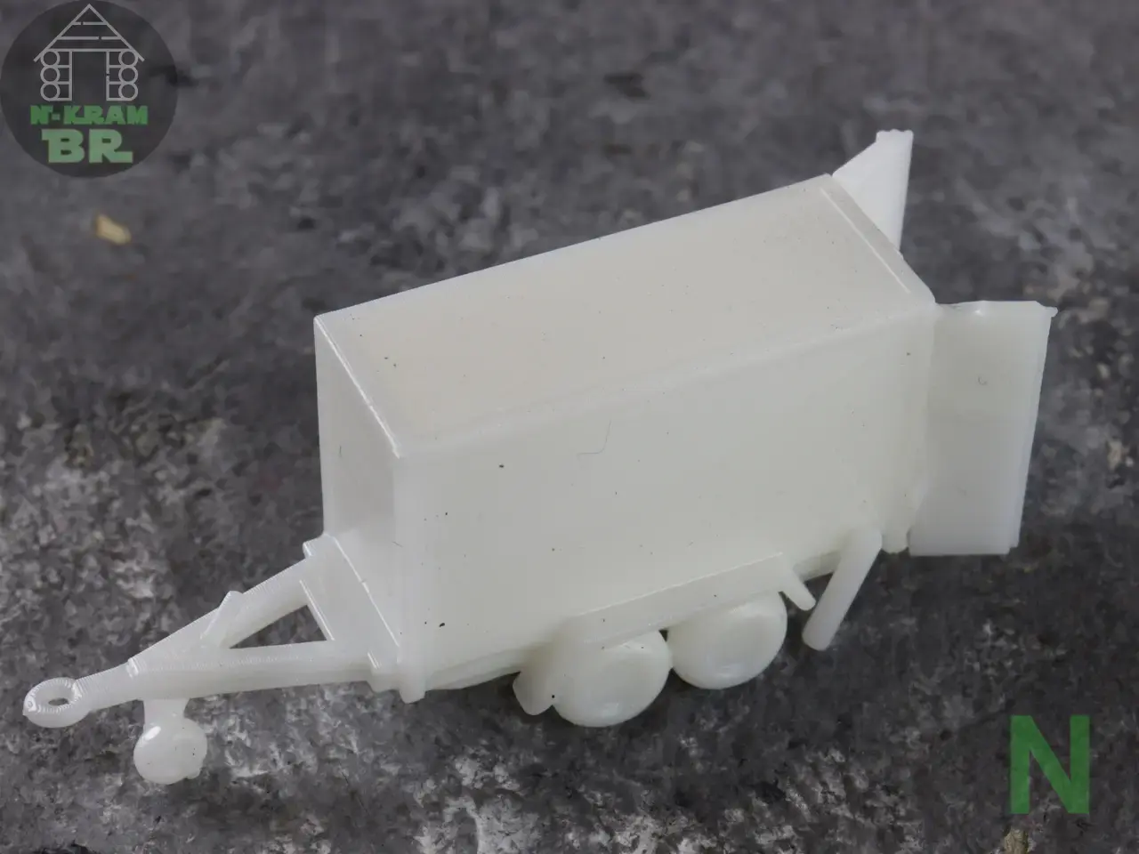 N7032 Kastenanhänger Tandem-Tieflader – Bild 4