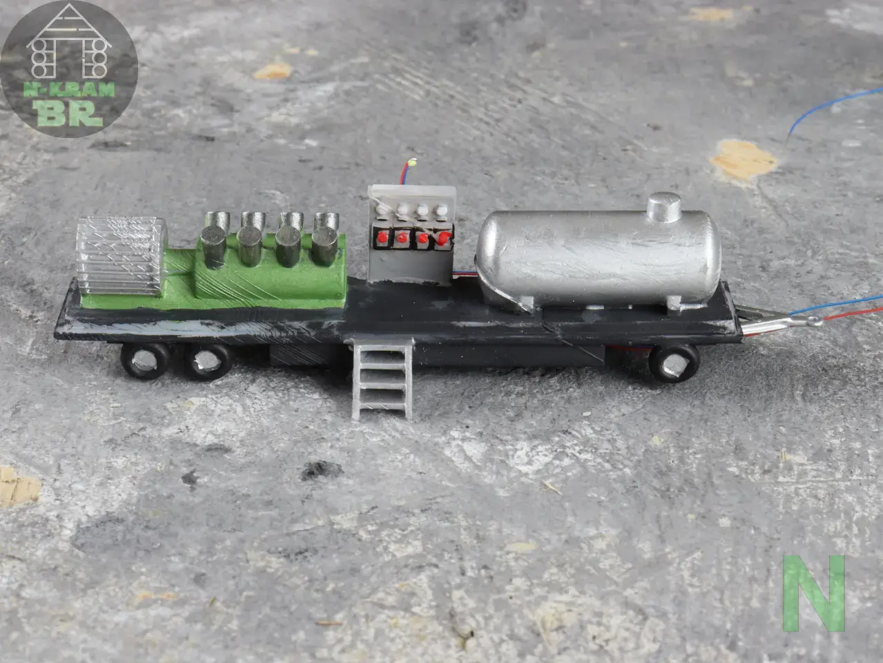 Generatorwagen Modellbahnzirkus