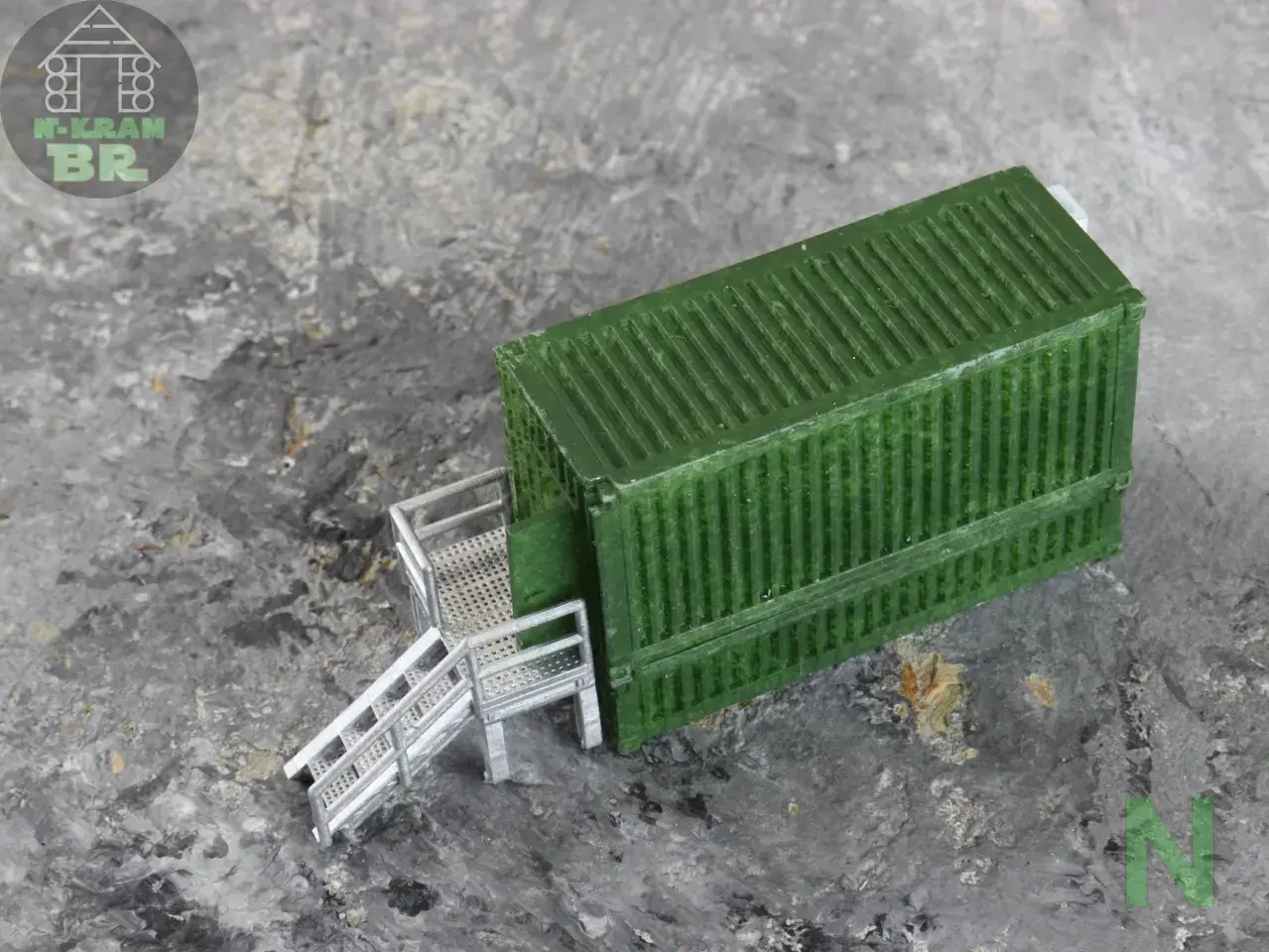 N1585 Treppe für Sanitärcontainer – Bild 5