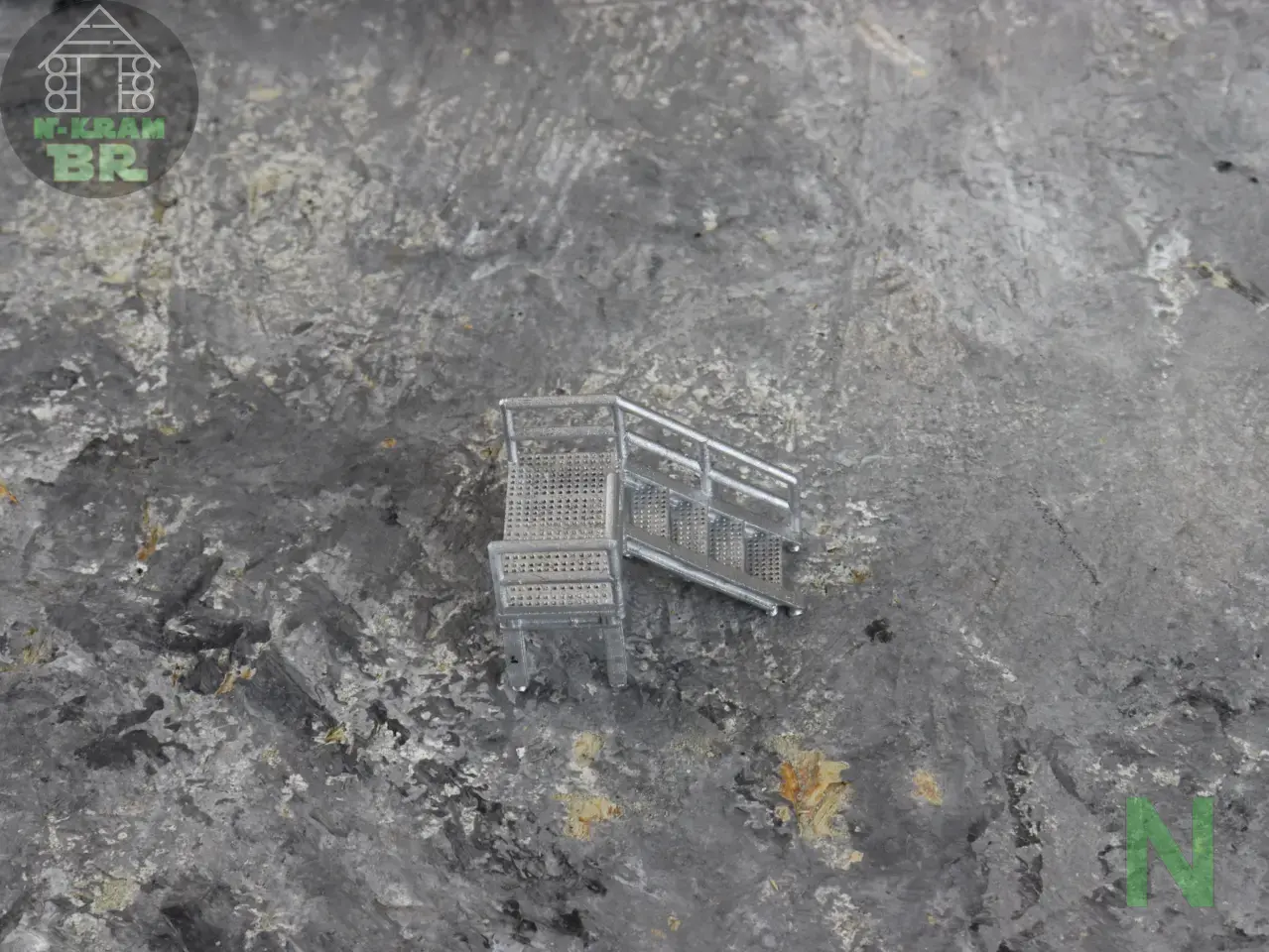 Treppe für Sanitärcontainer