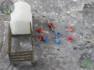 Kälberiglu für die Modelleisenbahn Spur N