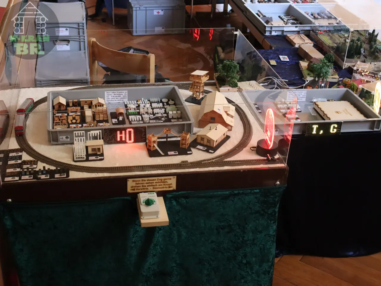 Meine Spielanlage für die Ausstellungen